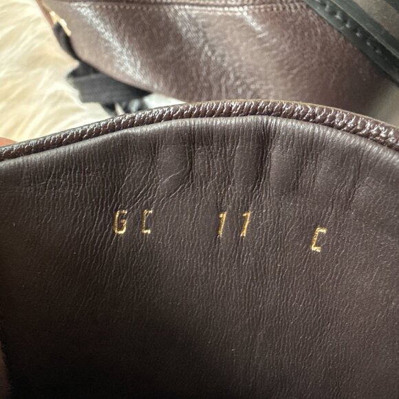 Salvatore Ferragamo Brown Chunky lace-up Oxford Shoes Size 11 - Picture 10 of 10